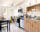 A kitchen with stainless steel appliances